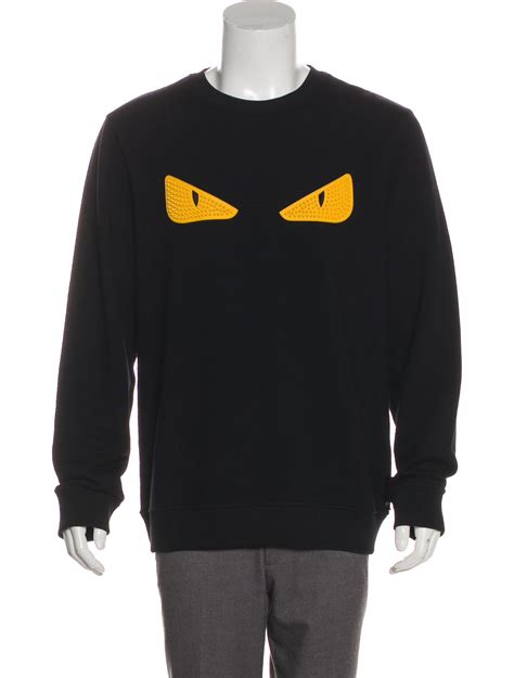 fendi sweatshirt red eyes|fendi handbags.